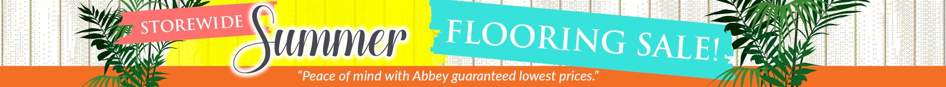 Storewide Summer Flooring Sale