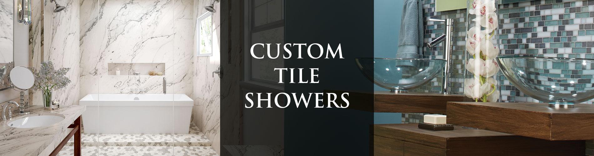 Stop by today to get started on your next custom tile shower project!